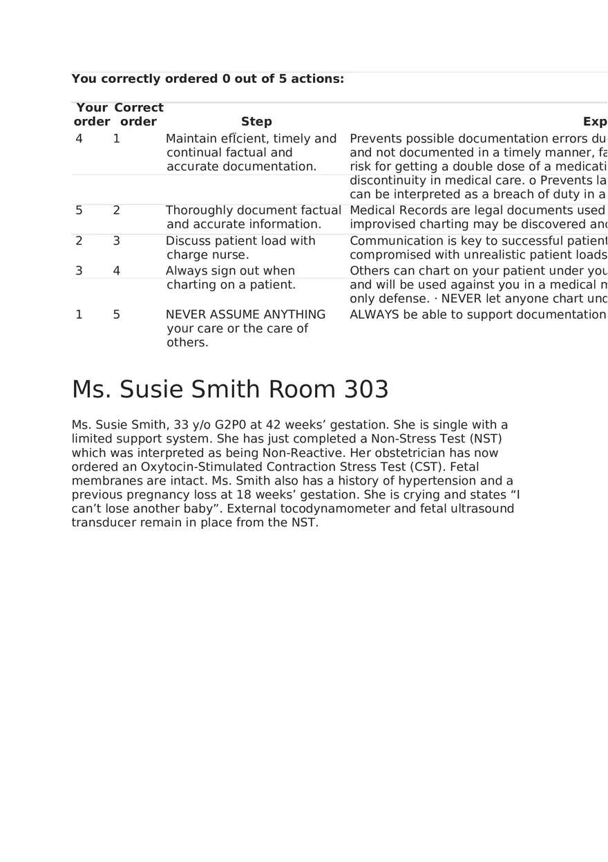 Maternal Newborn Scenarios Miranda Johnson - Page 3