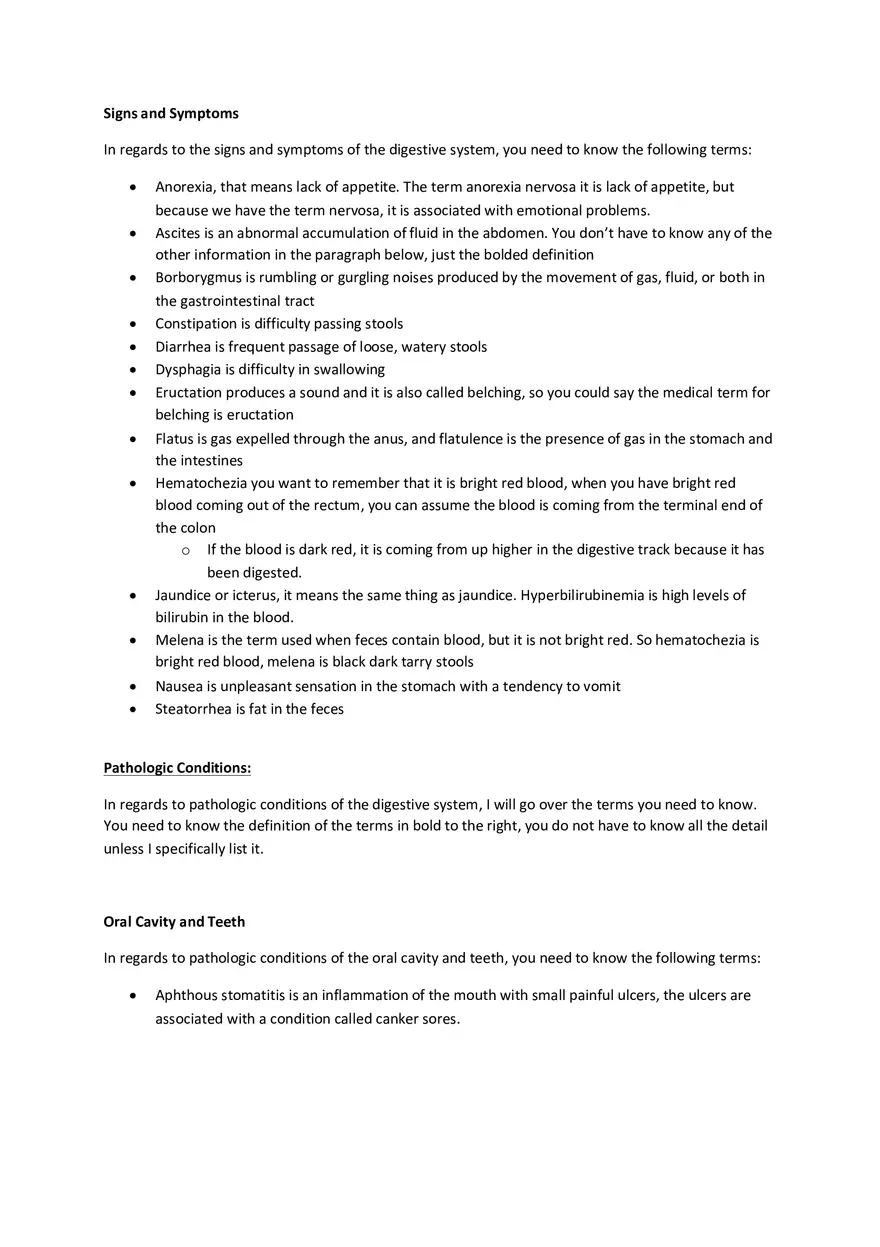 Chapter 5 Digestive System Notes - Page 8