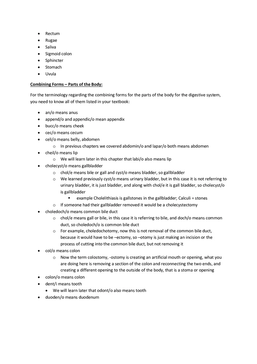 Chapter 5 Digestive System Notes - Page 5