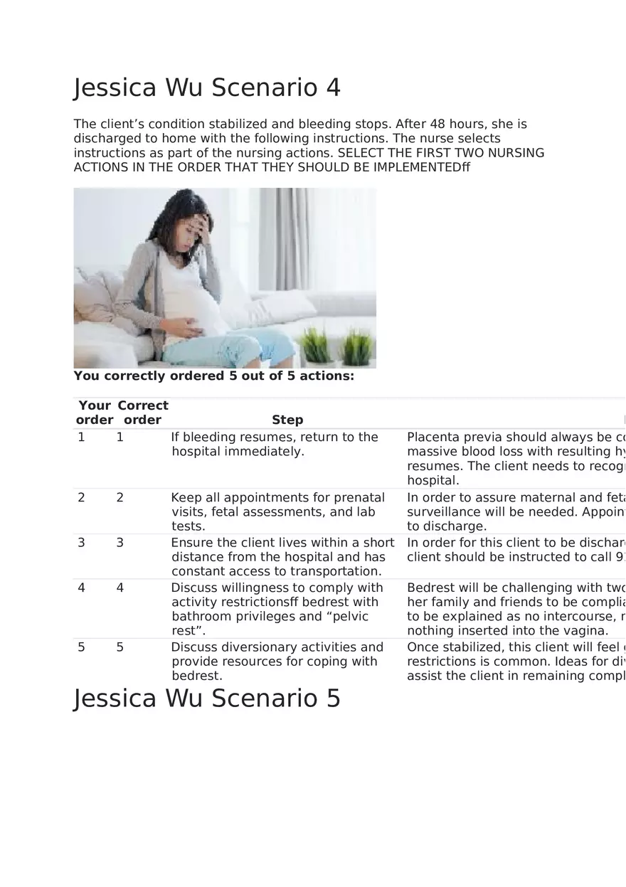Maternal Newborn Scenarios Jessica Wu - Page 8