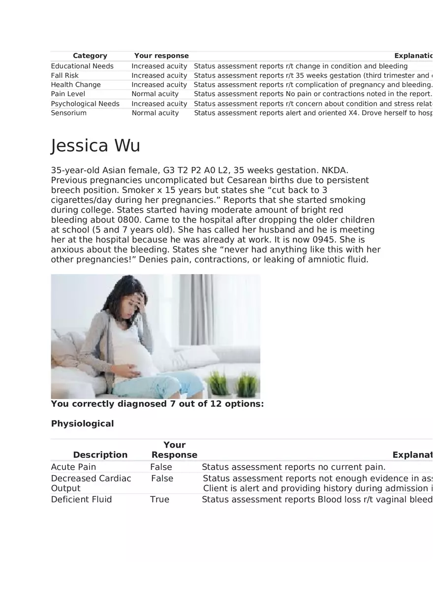 Maternal Newborn Scenarios Jessica Wu - Page 2