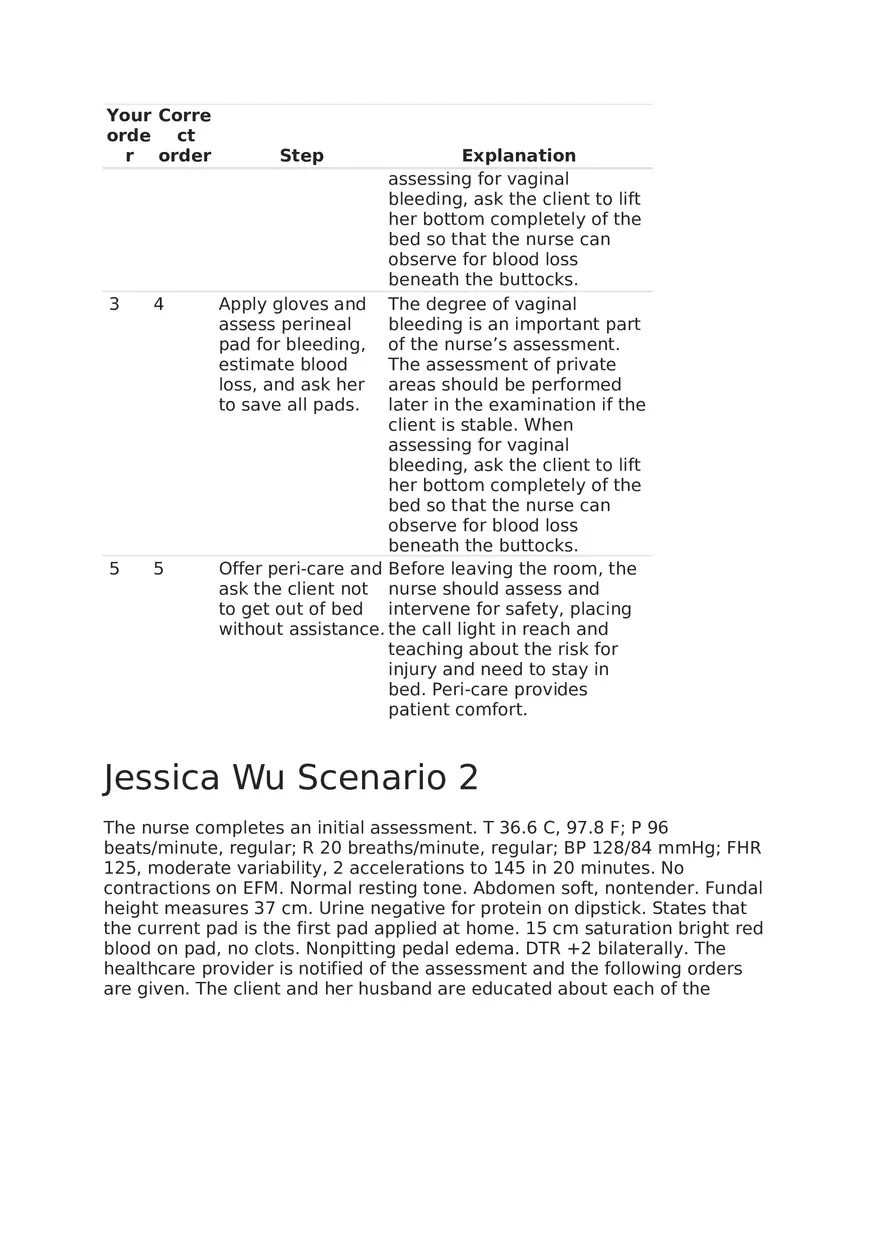 Maternal Newborn Scenarios Jessica Wu - Page 5