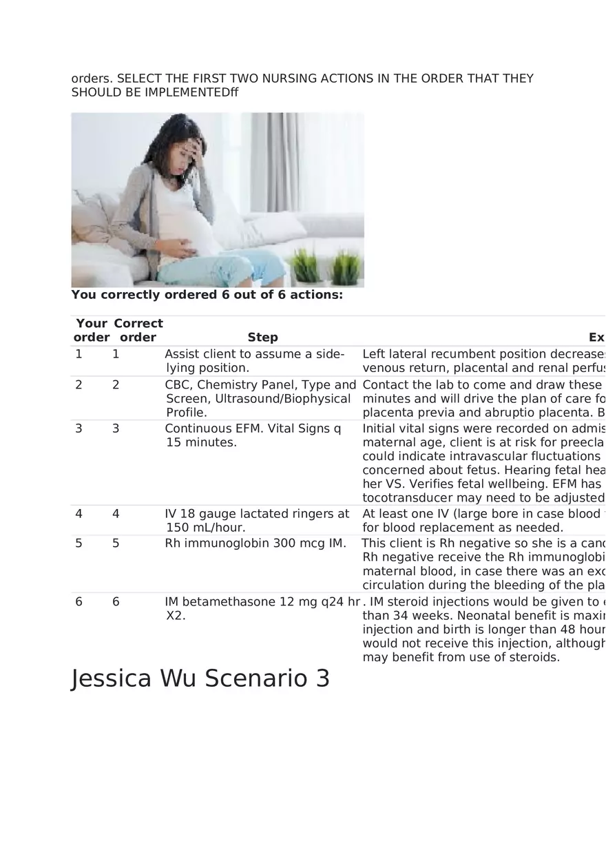 Maternal Newborn Scenarios Jessica Wu - Page 6
