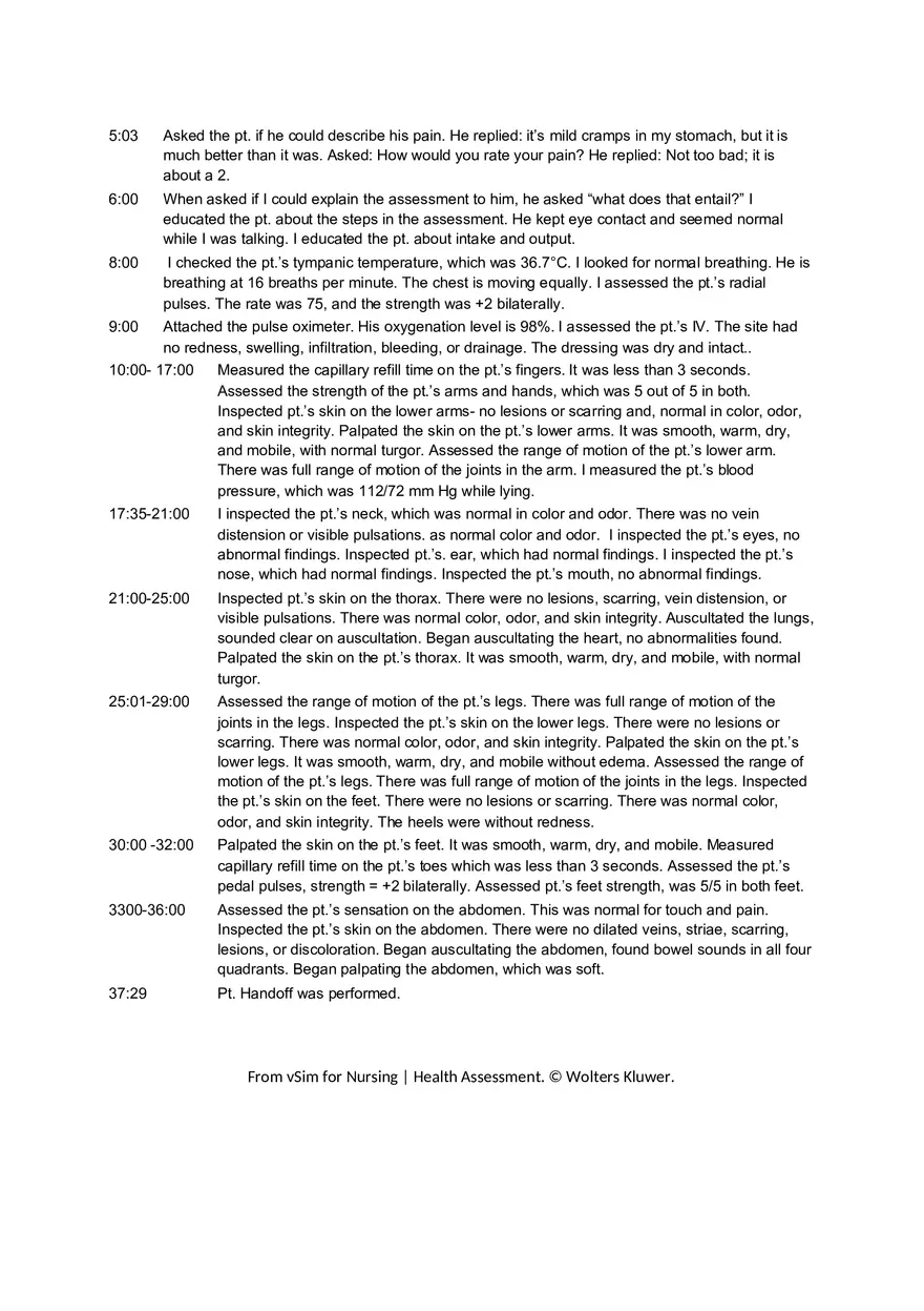 Health Assessment Case 10 Rashid Ahmed - Page 2