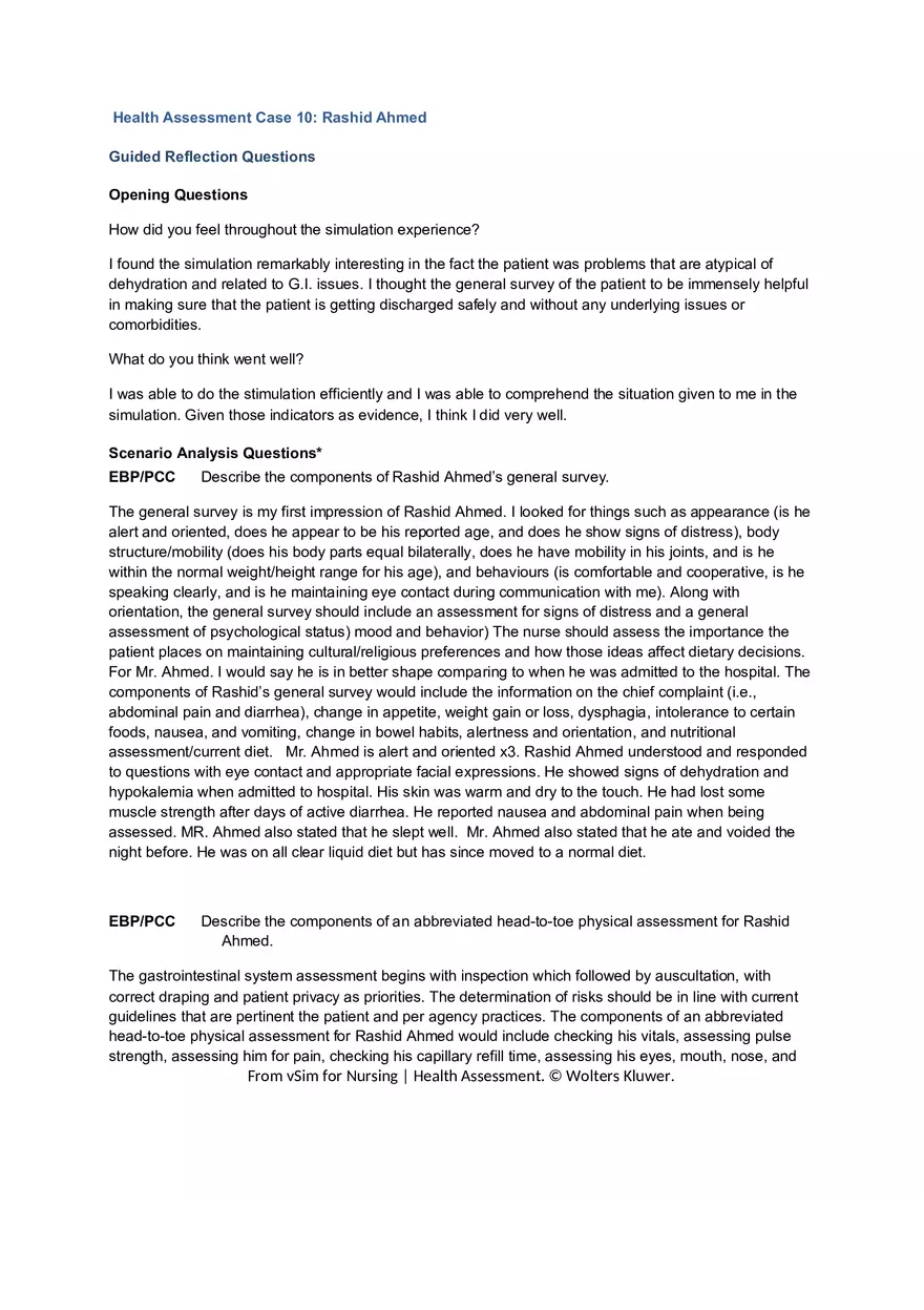 Health Assessment Case 10 Rashid Ahmed - Page 3