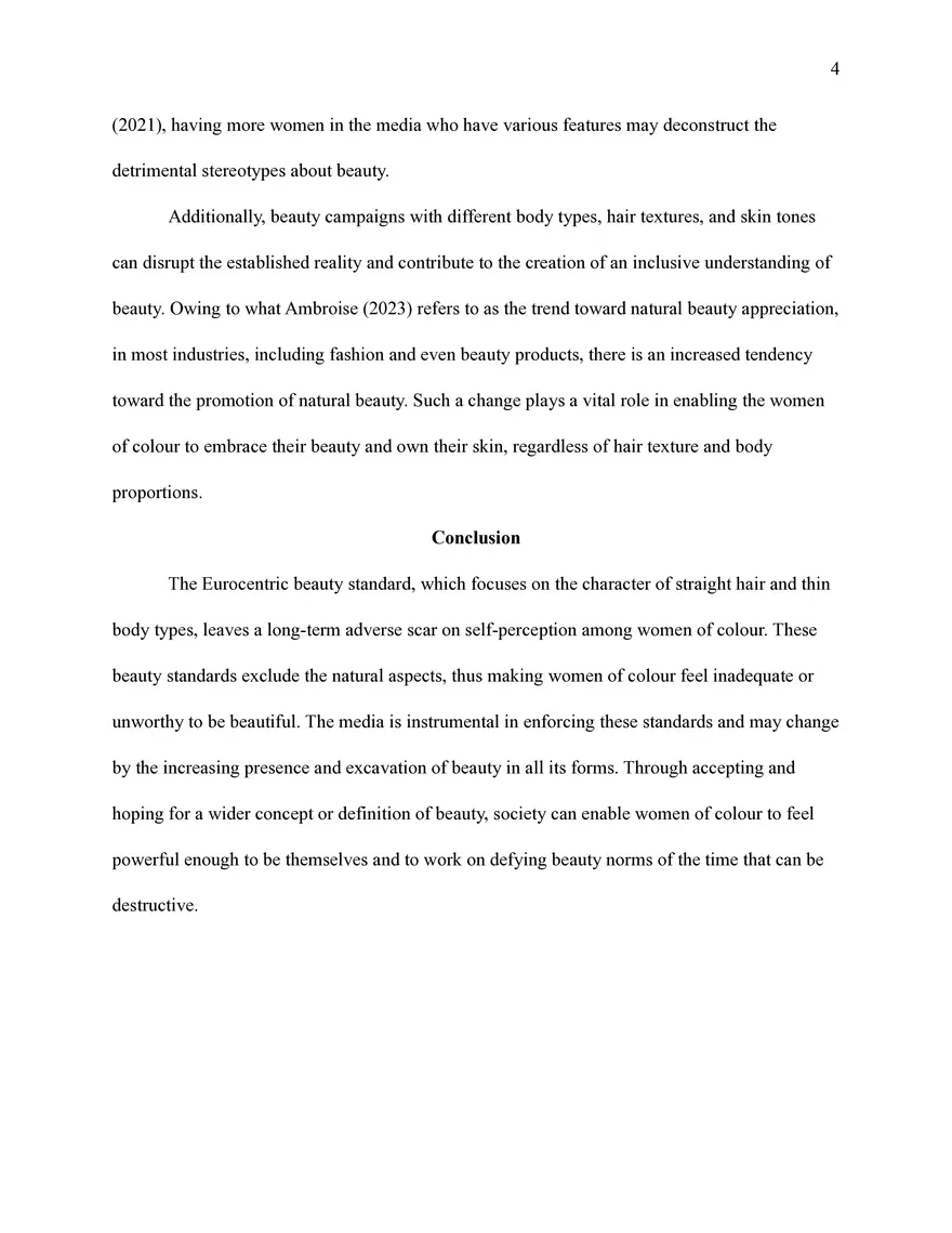 Eurocentric Notion of Beauty : SCRIPT Day 41 & 42 - Page 4