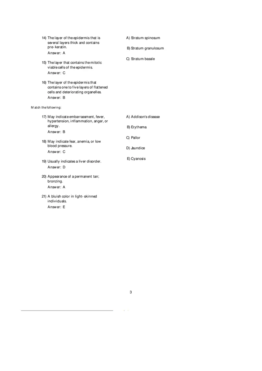 Components of Photosystems Answer Key - Page 9