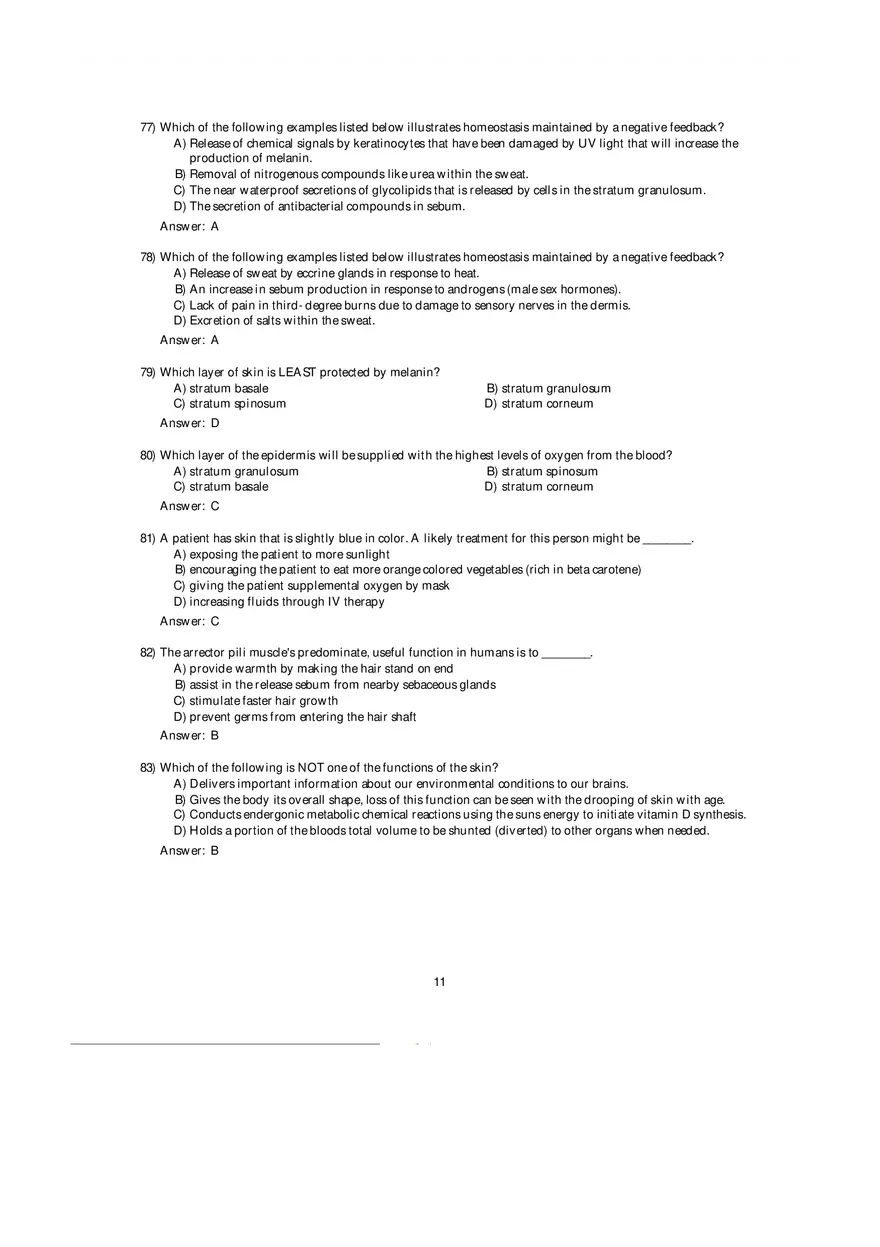 Components of Photosystems Answer Key - Page 3