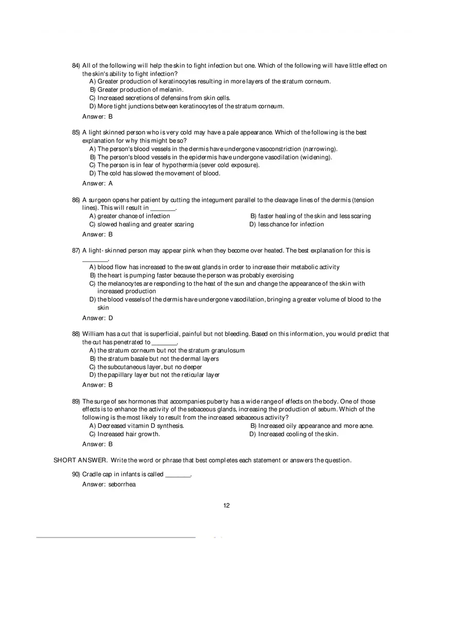 Components of Photosystems Answer Key - Page 4