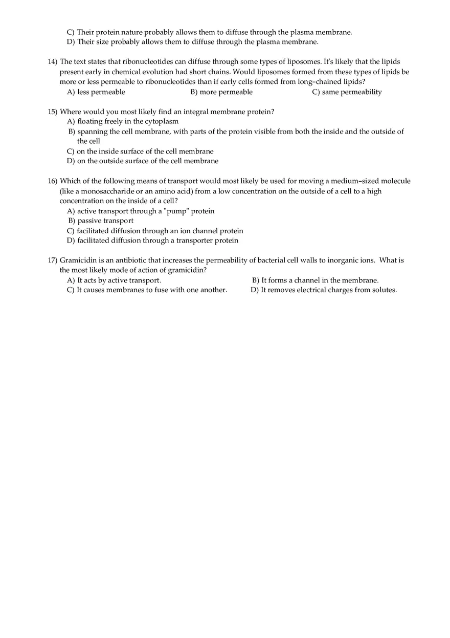 Chapter 06 Lipids Membranes First Cells - Page 4