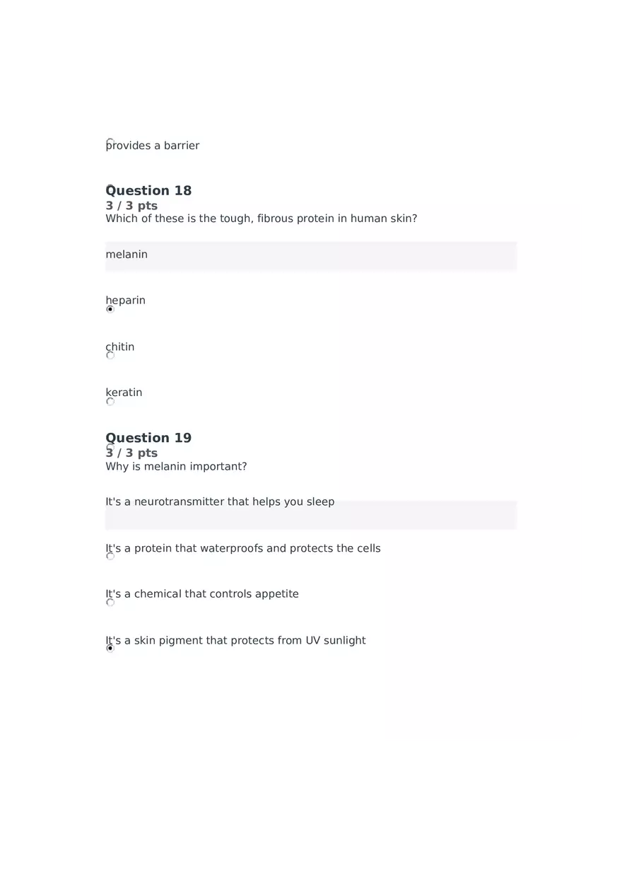 Cell Membrane to Cardiovascular System Quiz Part 5 - Page 13
