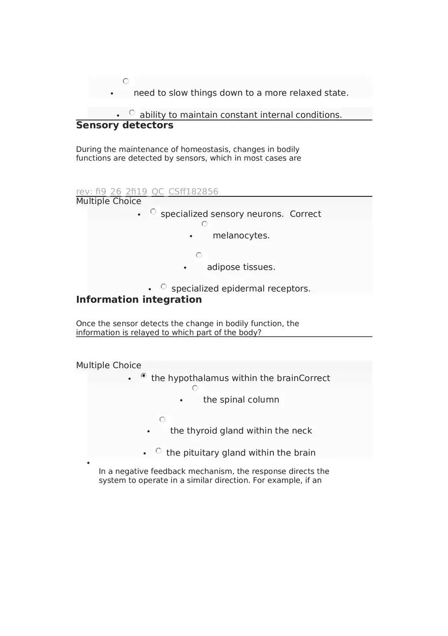 Cell Membrane to Cardiovascular System Quiz Part 3 - Page 5