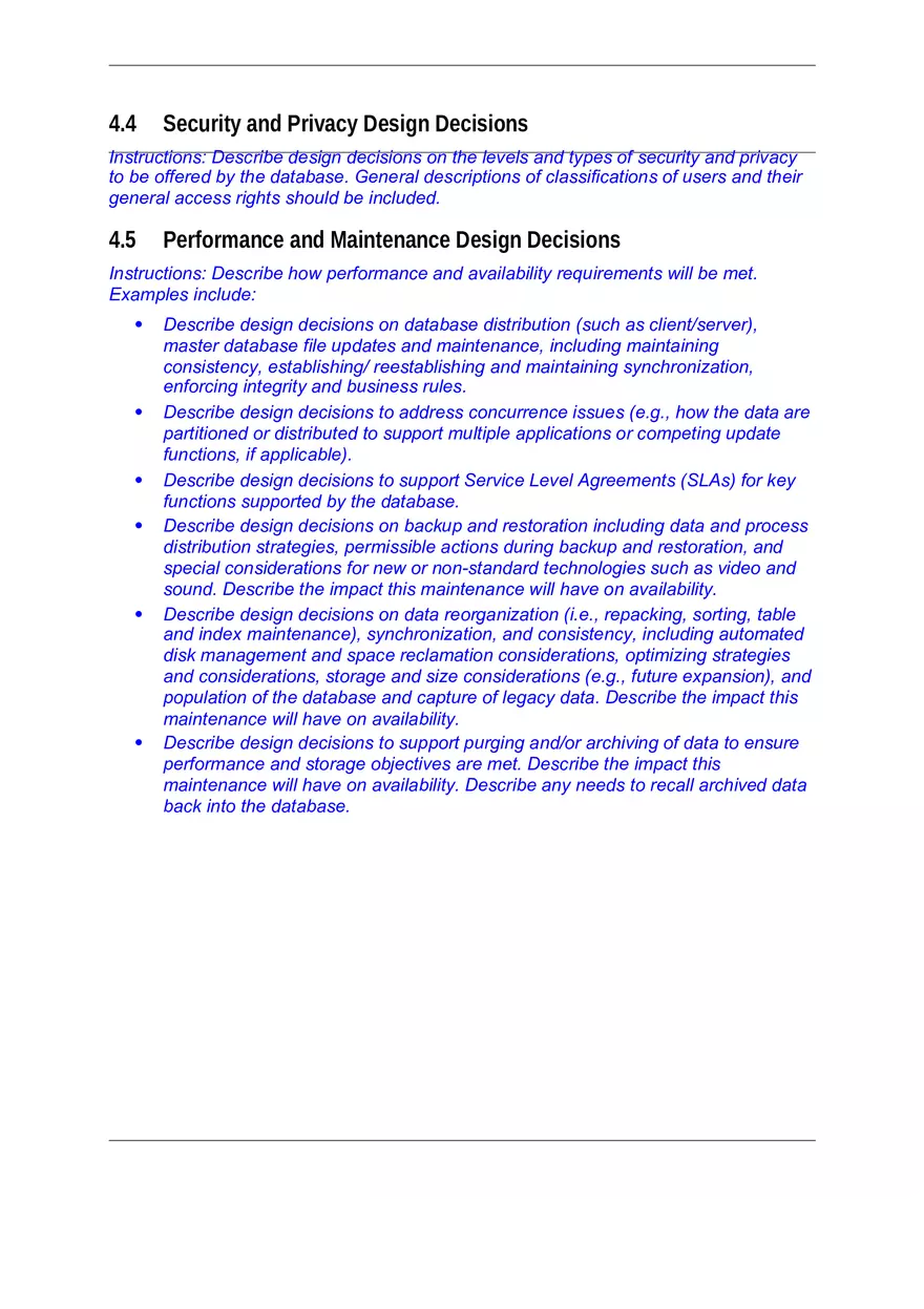 Database Design Document - Page 13