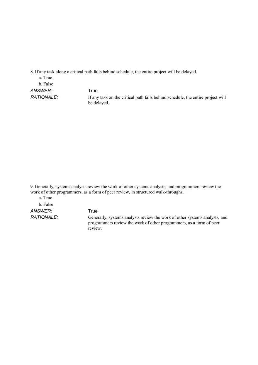 Chapter 03 Managing Systems Projects TF - Page 8