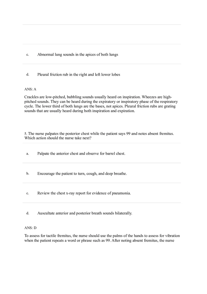 Health Disparities Answer Key Part 2 - Page 13