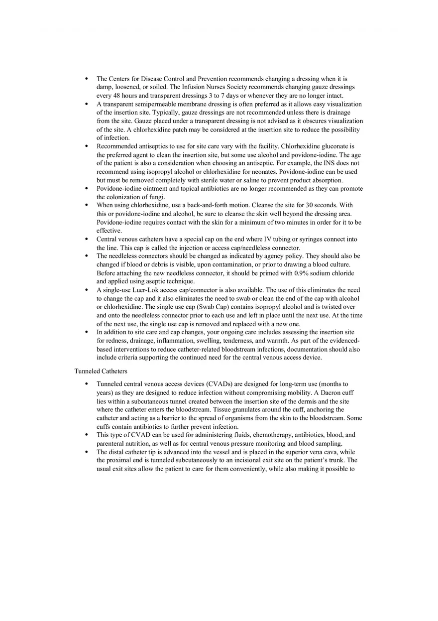 Central Venous Access Devices - Page 7