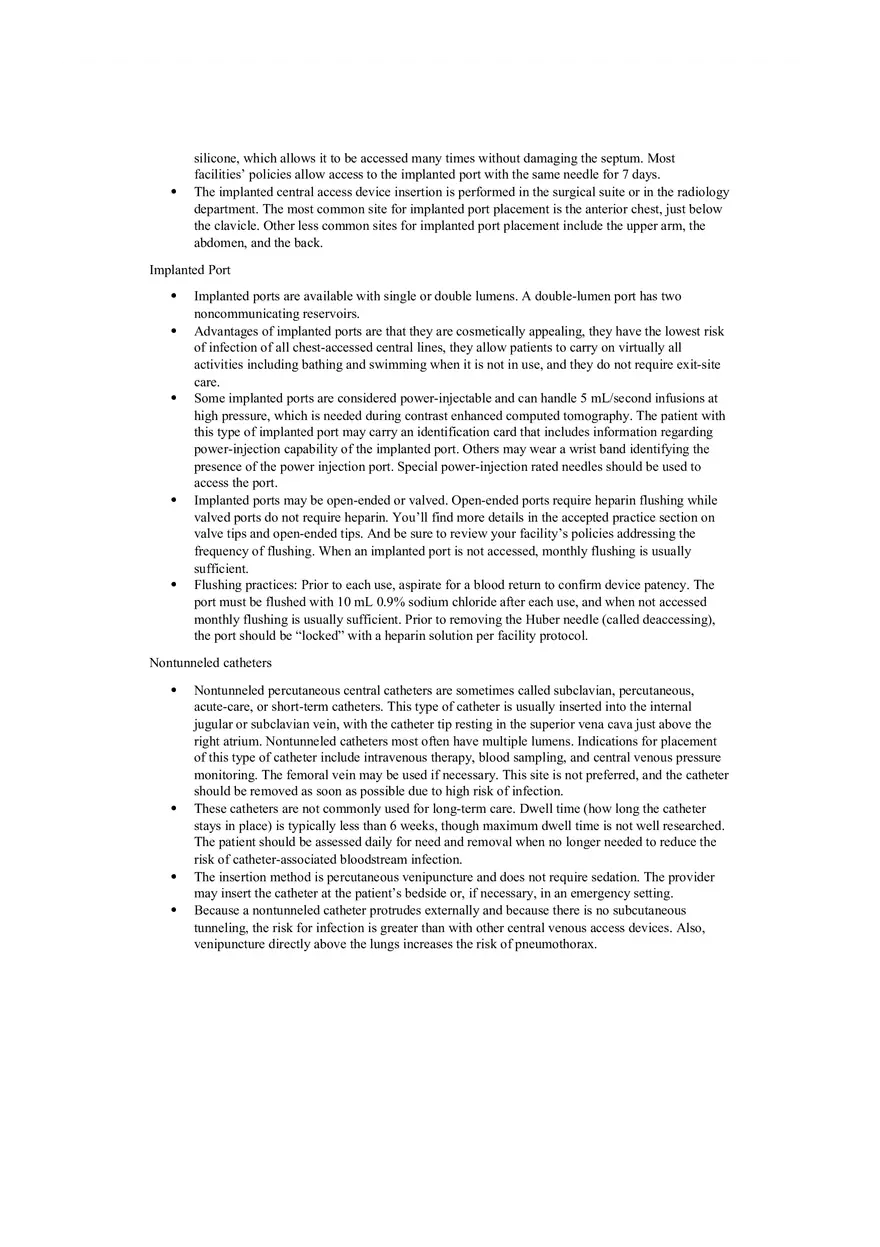 Central Venous Access Devices - Page 5