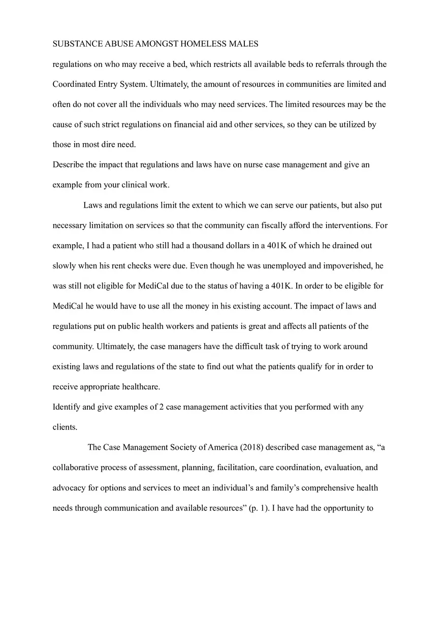 Community Nursing Careplan - Population Based Change Care Plan - Page 13