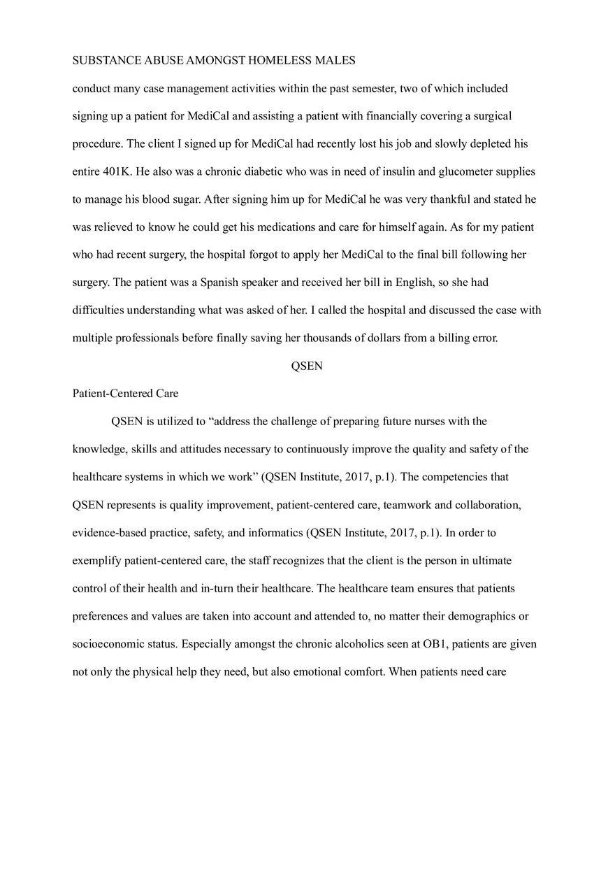 Community Nursing Careplan - Population Based Change Care Plan - Page 3