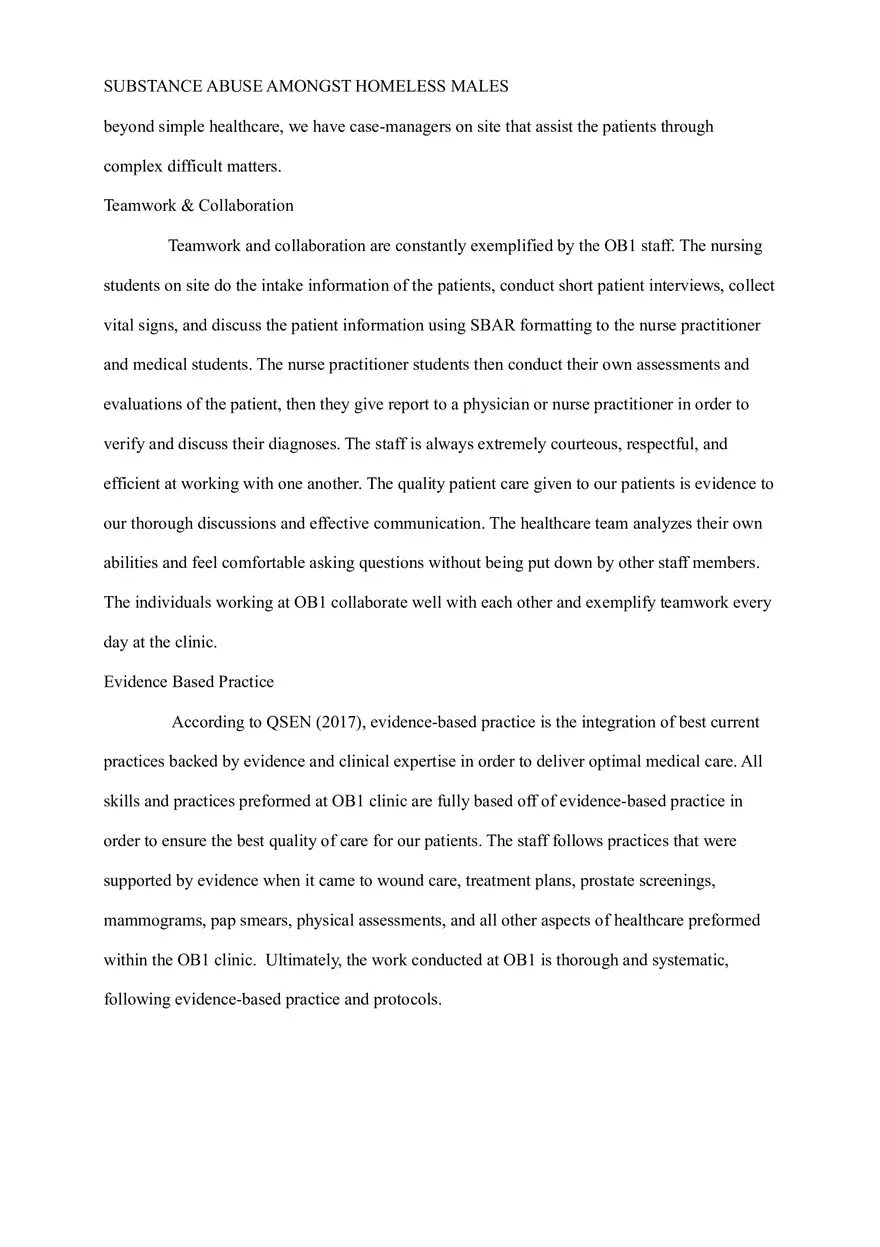 Community Nursing Careplan - Population Based Change Care Plan - Page 4