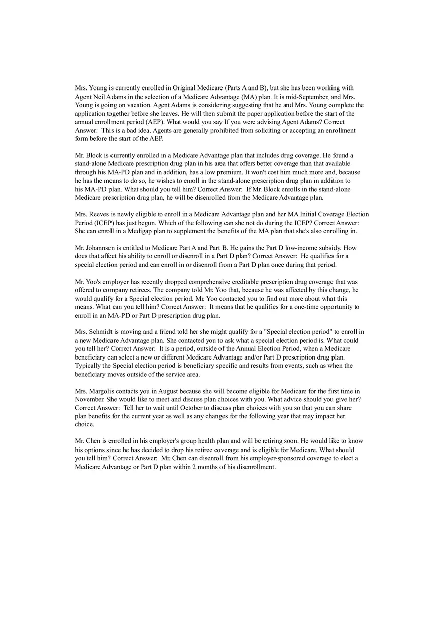 Diagnosed With End-stage Renal Disease Answer Key Part 2 - Page 1