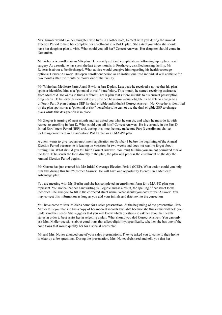 Diagnosed With End-stage Renal Disease Answer Key Part 2 - Page 2