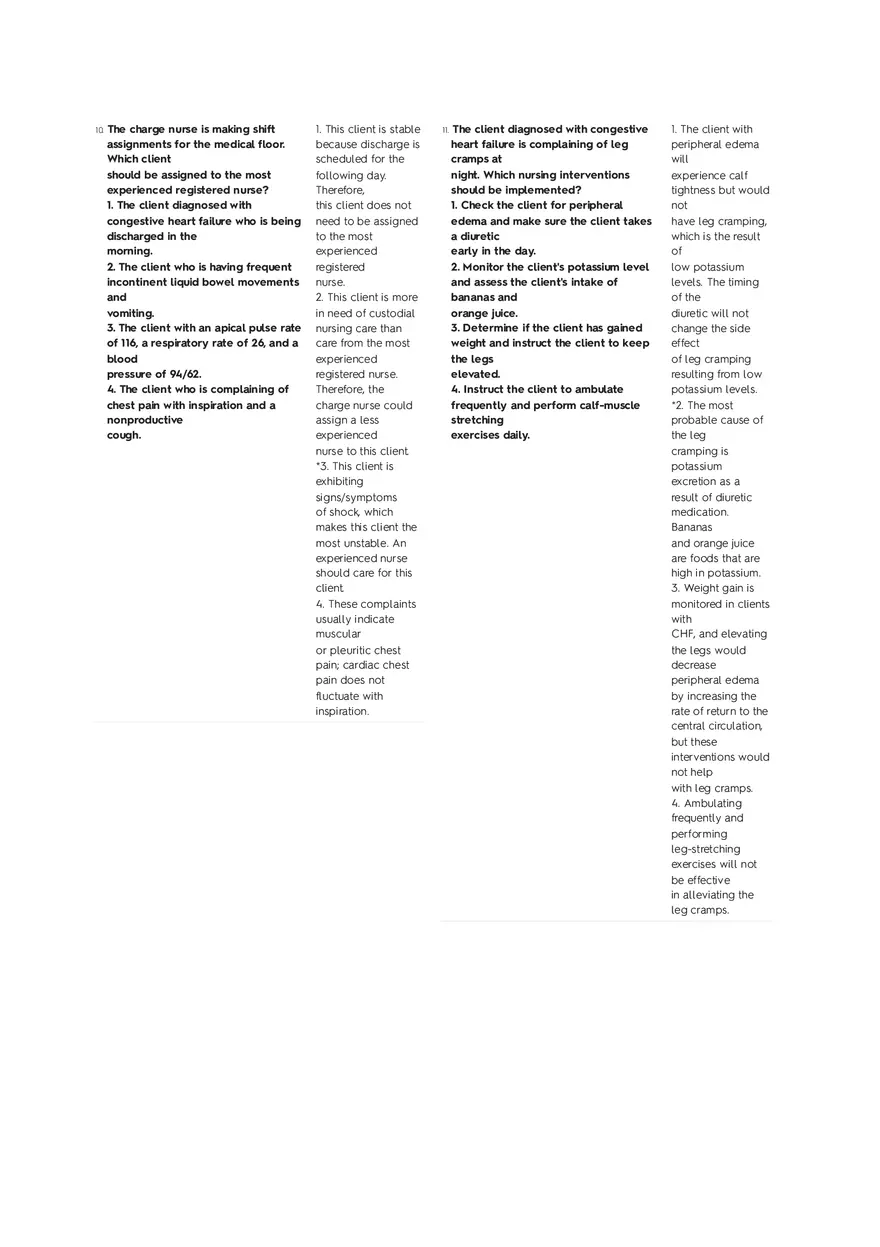 Cardiovascular Questions Part 1 - Page 5