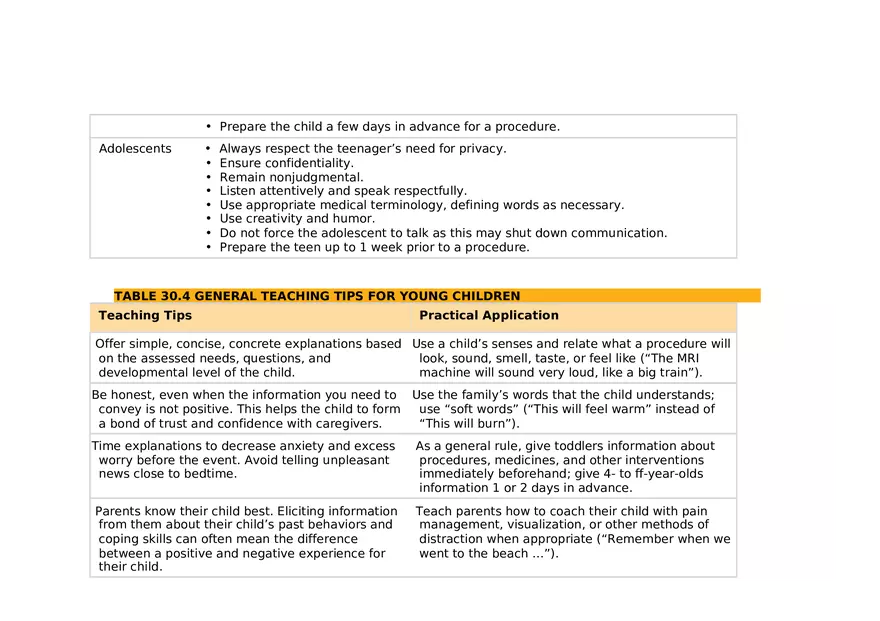 Atraumatic Care Teaching and Techniques - Page 2