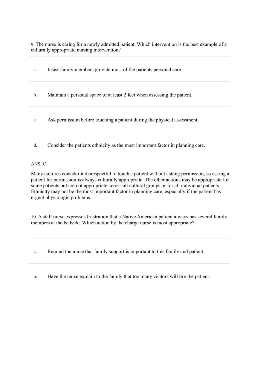 Health Disparities Answer Key Part 1 - Page 7