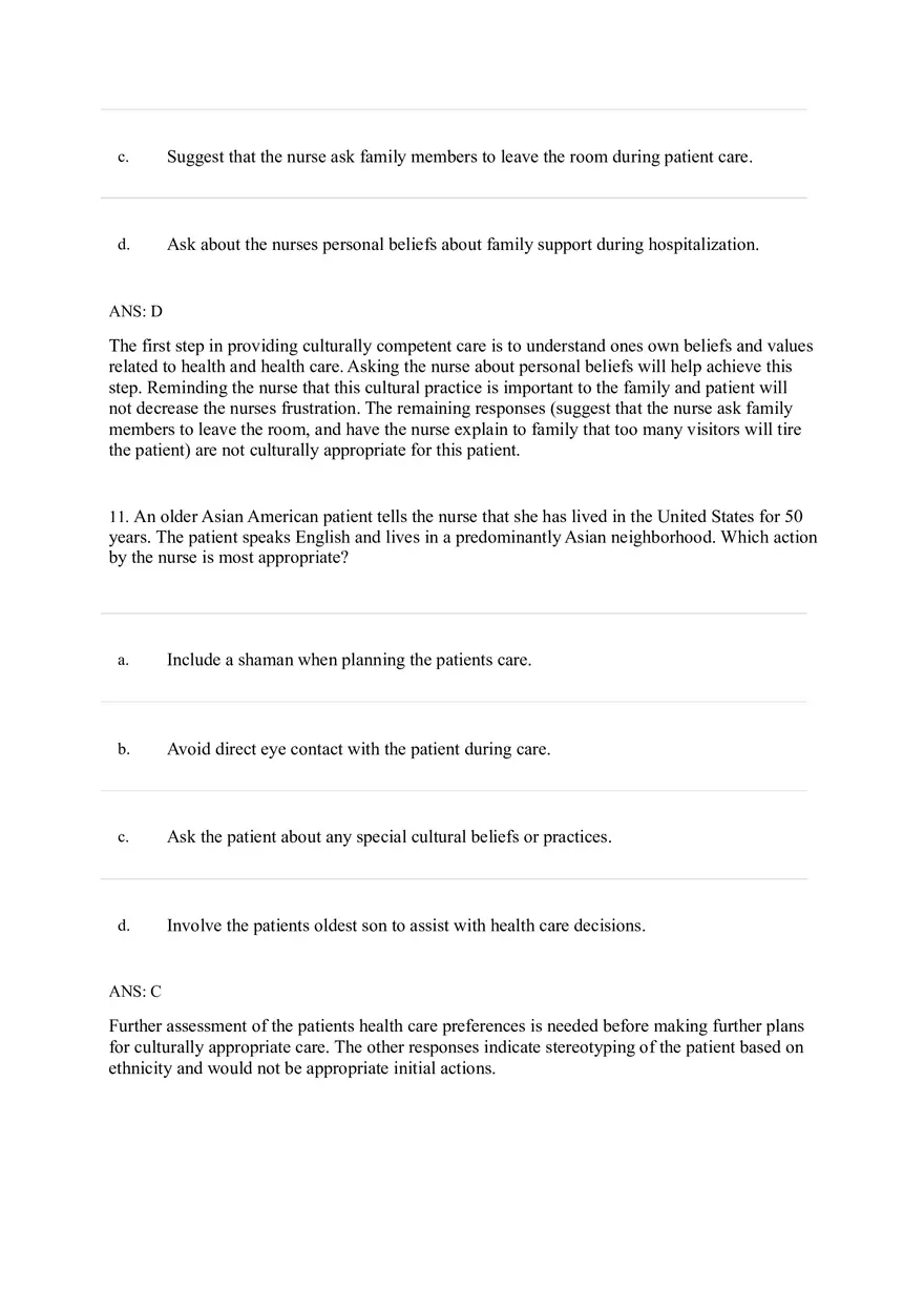 Health Disparities Answer Key Part 1 - Page 8