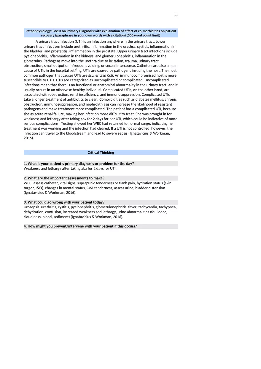 Appendectomy Nursing Care Plan - Page 3