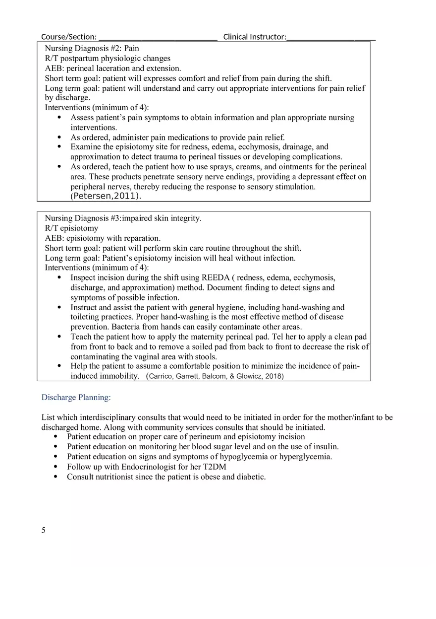 Care of the Childbearing Family - 129878 1page 8.webp