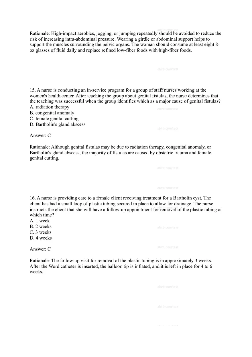 Chapter 7 Nursing Test Bank - Page 11
