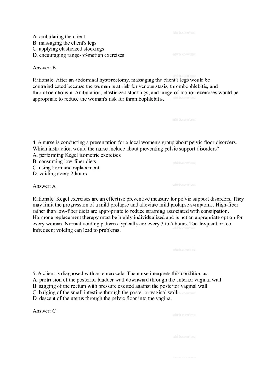 Chapter 7 Nursing Test Bank - Page 2