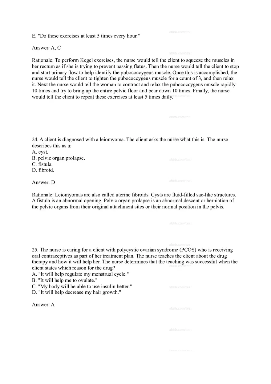 Chapter 7 Nursing Test Bank - Page 3