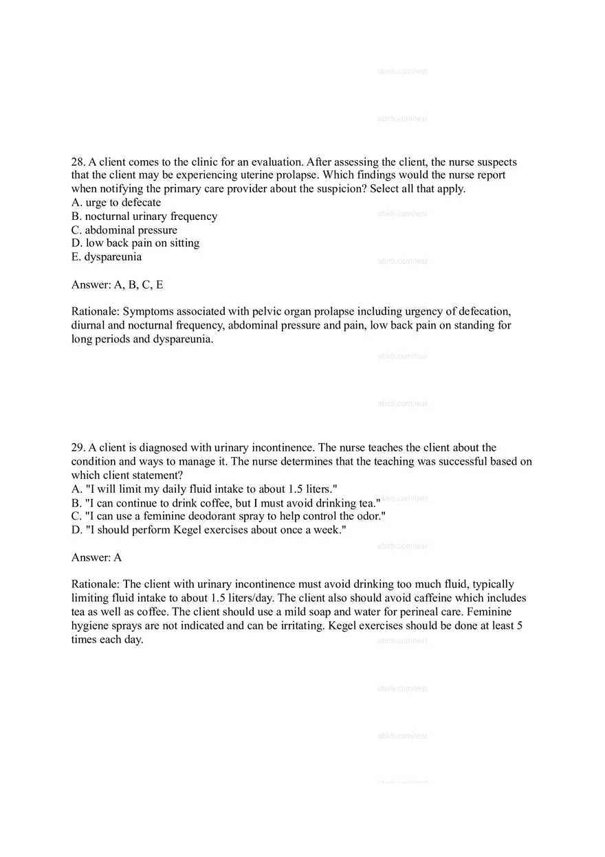 Chapter 7 Nursing Test Bank - Page 5