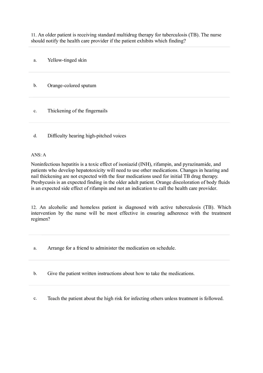 Health Disparities Answer Key Part 4 - Page 7