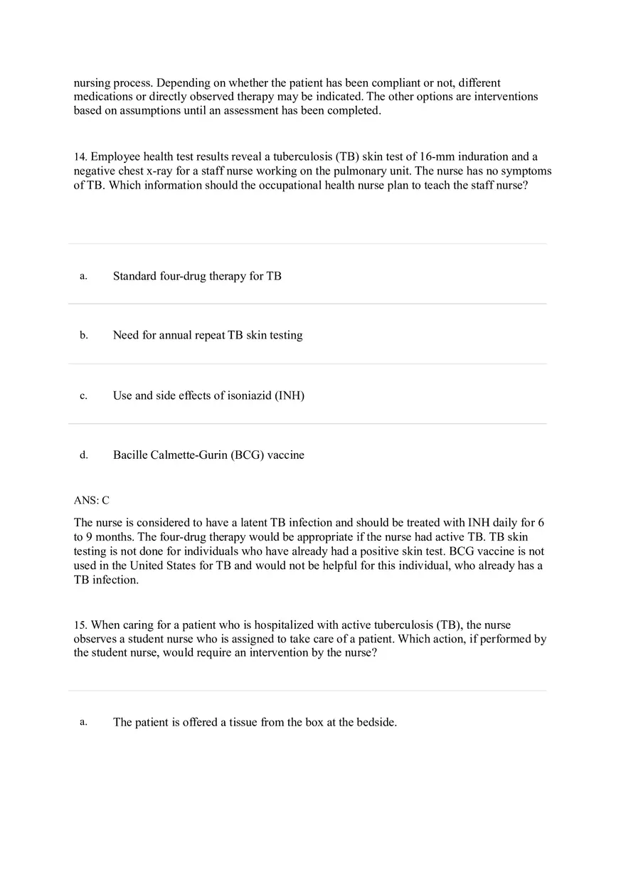 Health Disparities Answer Key Part 4 - Page 9