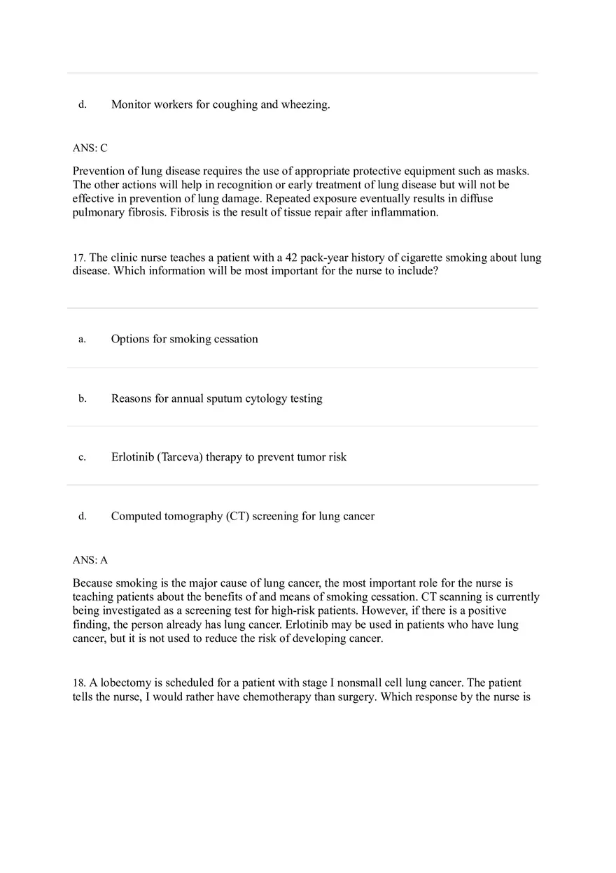 Health Disparities Answer Key Part 4 - Page 11