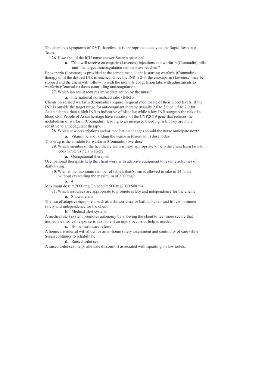Rheumatoid Arthritis with Joint Arthroplasty Notes - Page 9