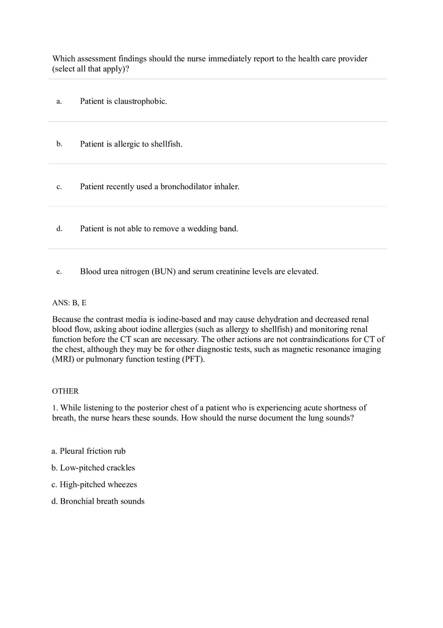 Health Disparities Answer Key Part 3 - Page 15