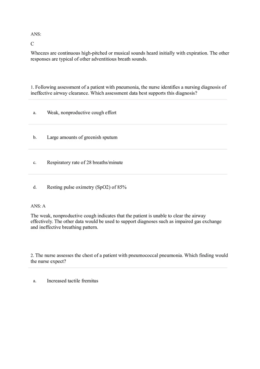 Health Disparities Answer Key Part 3 - Page 3