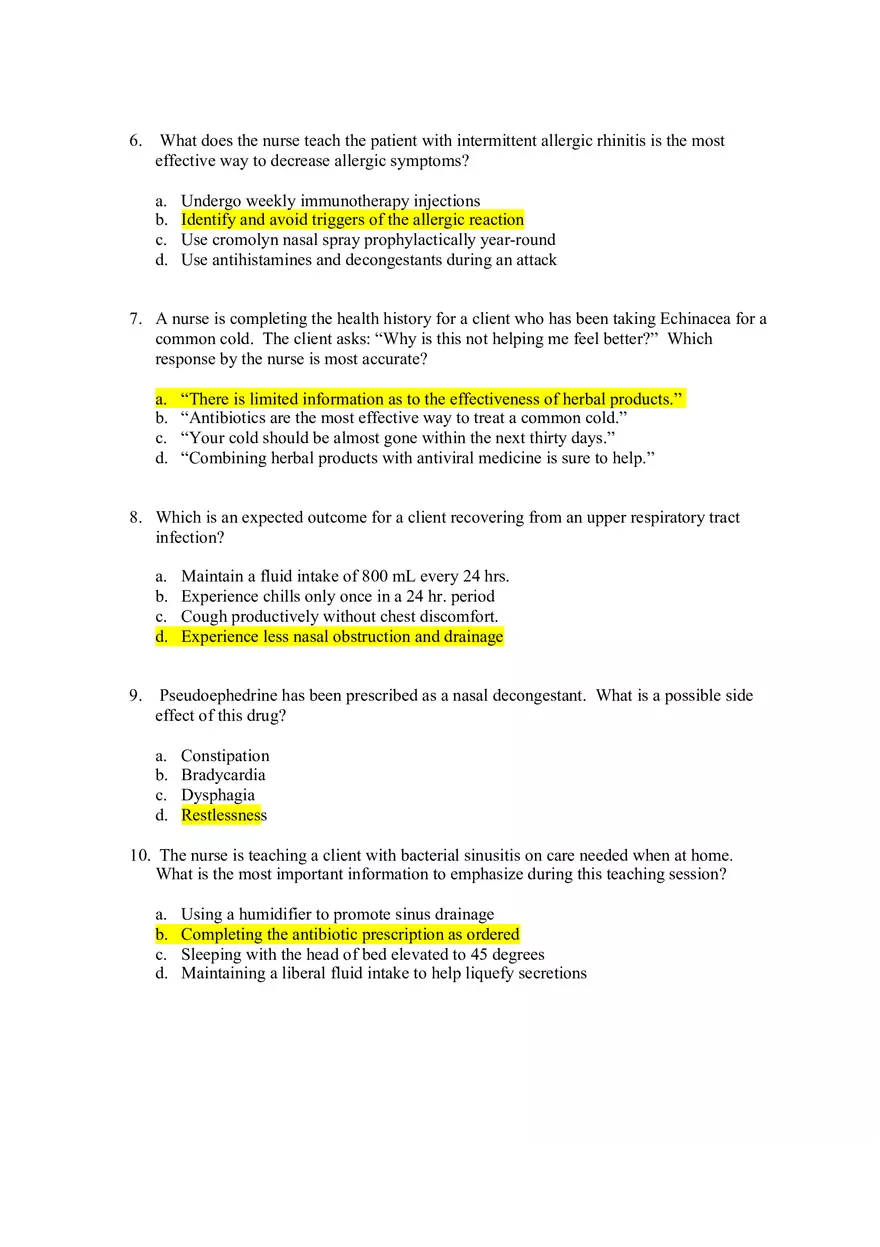 Medical Surgical - Caring for Adults - Page 2