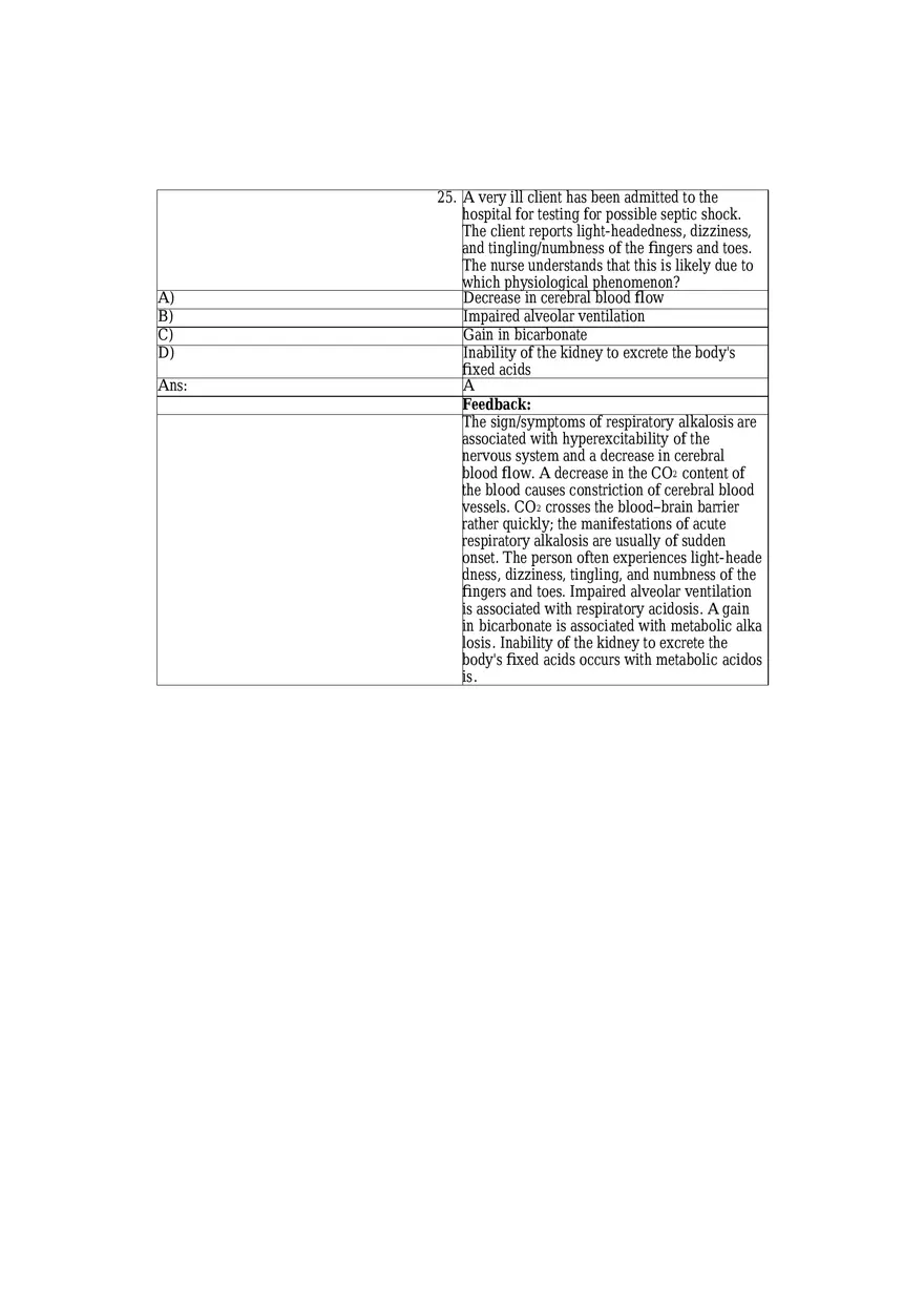 Pathology and Therapeutics Questions and Answers - Page 7