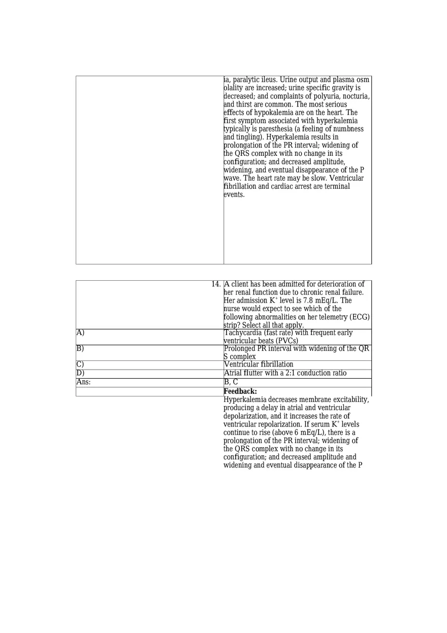 Pathology and Therapeutics Questions and Answers - Page 13
