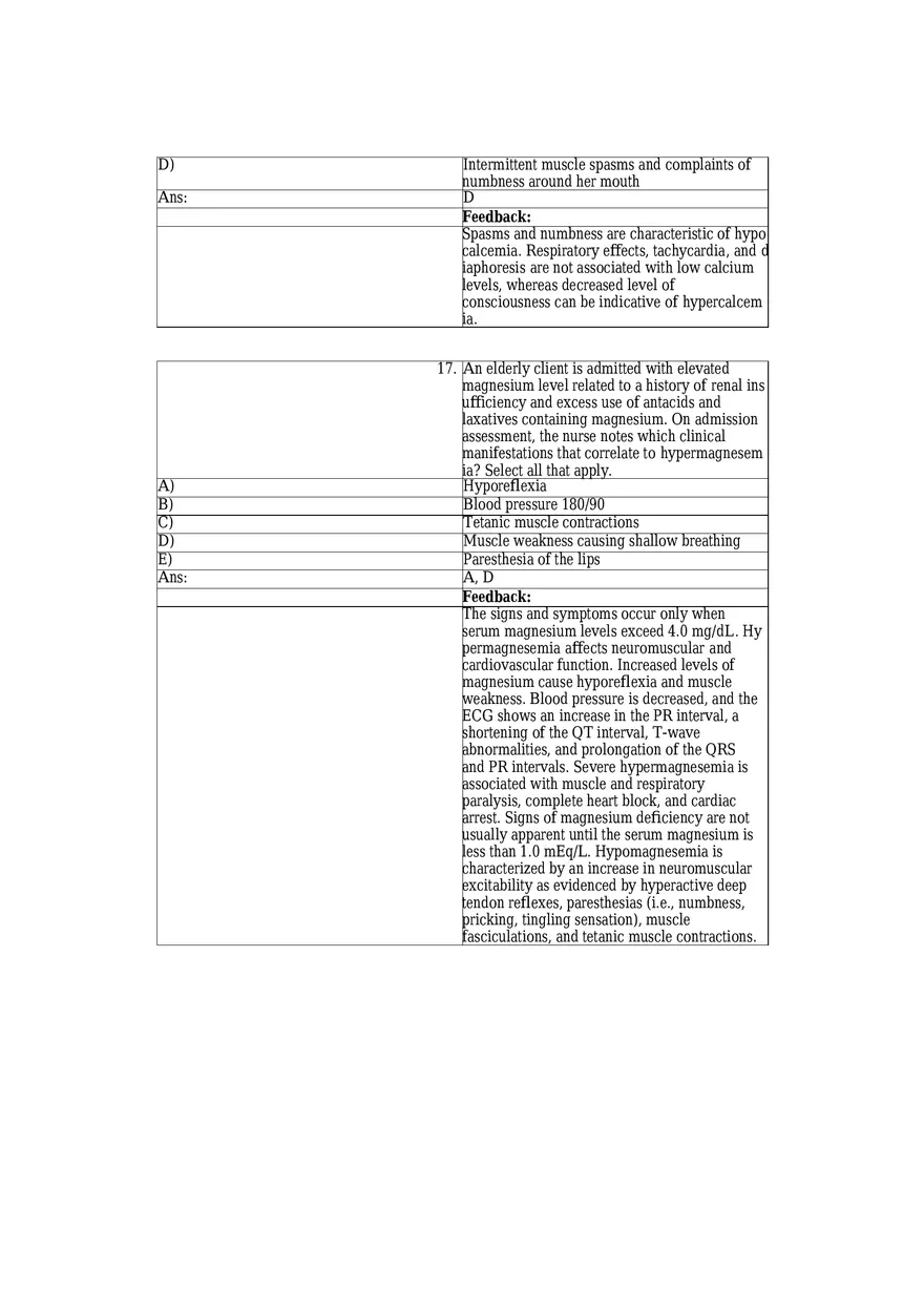 Pathology and Therapeutics Questions and Answers - Page 15