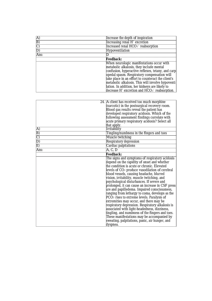 Pathology and Therapeutics Questions and Answers - Page 6