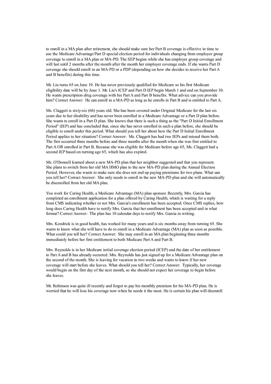 Diagnosed With End-stage Renal Disease Answer Key Part 3 - Page 7