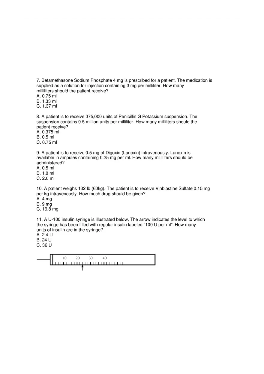 SurgiStaff - Medication Competency Test - Page 2