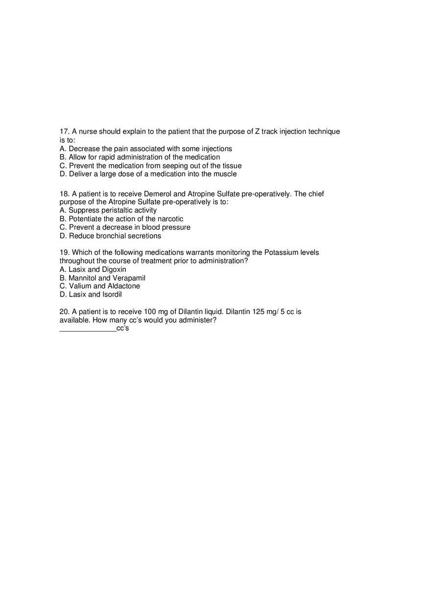SurgiStaff - Medication Competency Test - Page 4